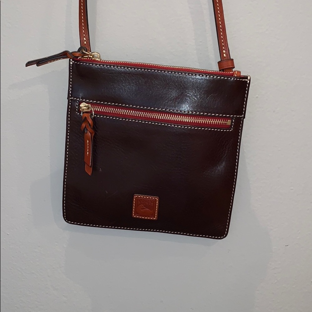 Dooney Bourke double zip crossbody bag brand new!